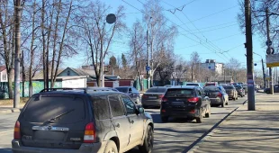 Водители подрались в пробке на выезде из Нижнего Новгорода